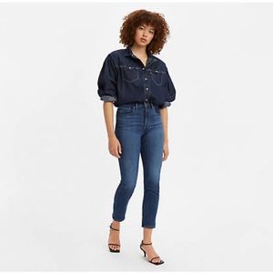 Levi's 724 high rise straight cropped women's jeans W24 00 NWT